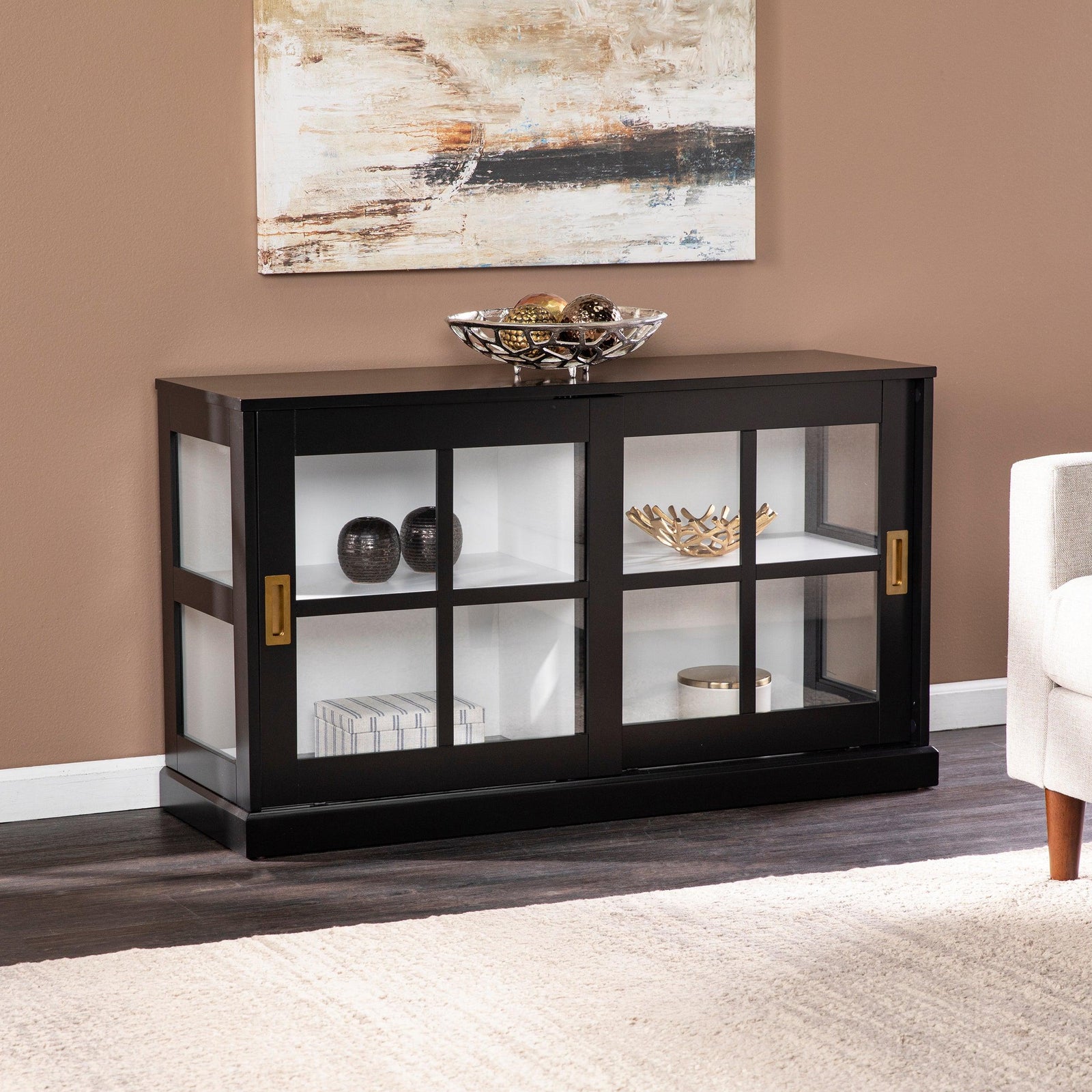 SEI Furniture Byward Curio Cabinet CABINETS