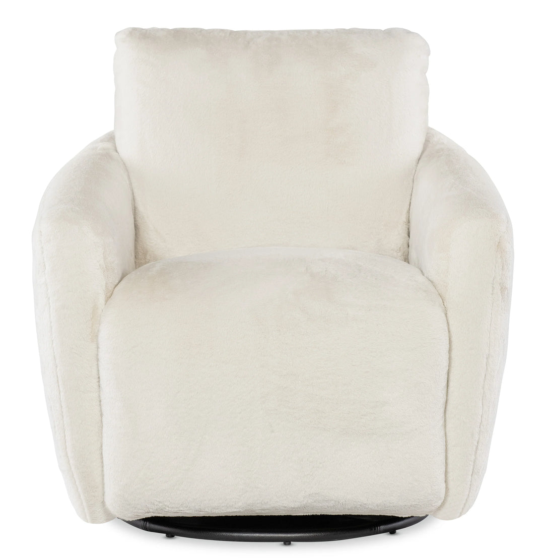 American Home Furniture Hooker Furniture Bonnie Swivel Chair with Power Footrest