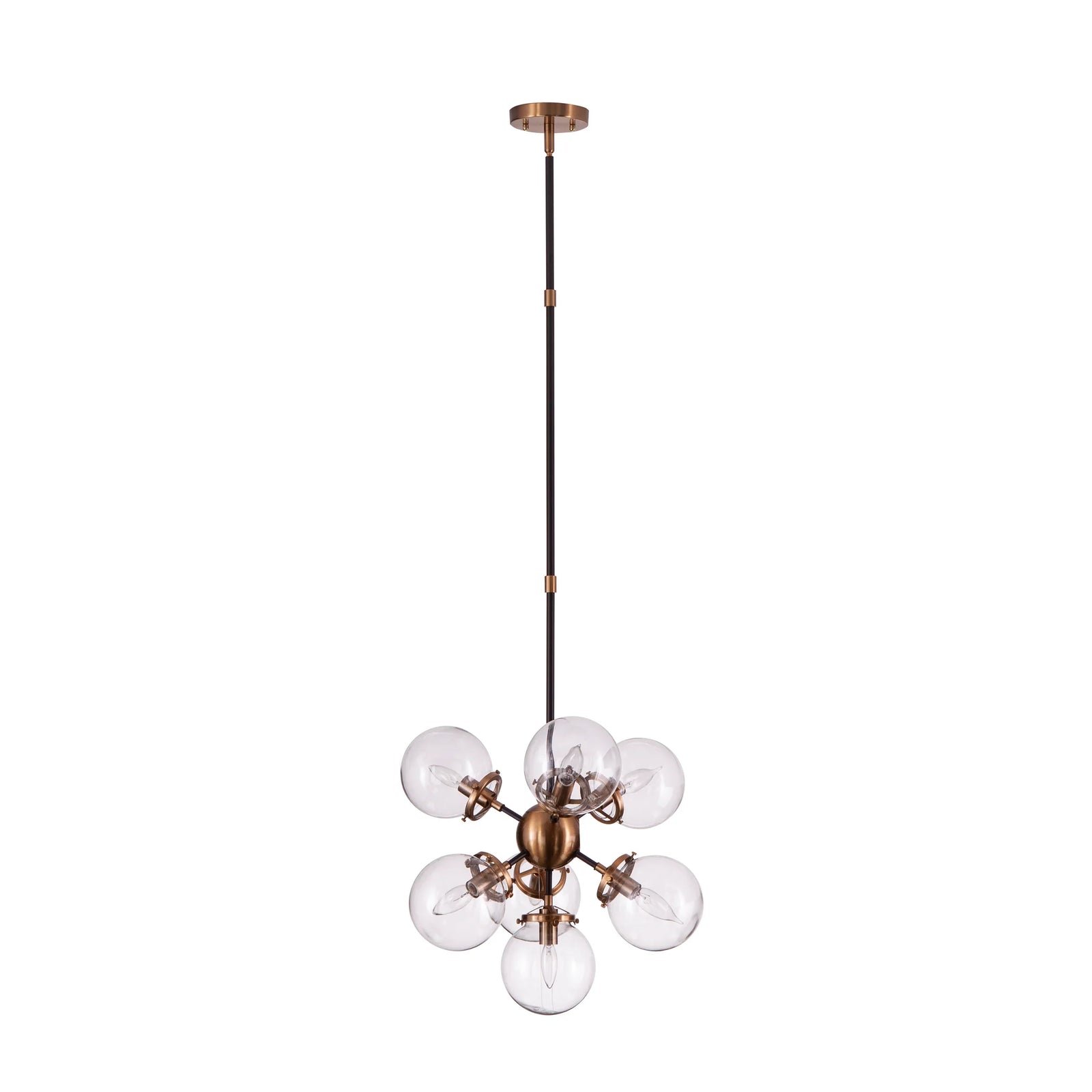 SEI Furniture Holly & Martin Boltonly Contemporary 7-Light Pendant Lamp PENDANT LIGHTING