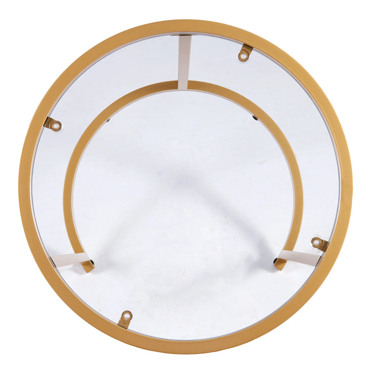 Evelyn Glam Nesting Side Table 2pc Set – Gold - AmericanHomeFurniture