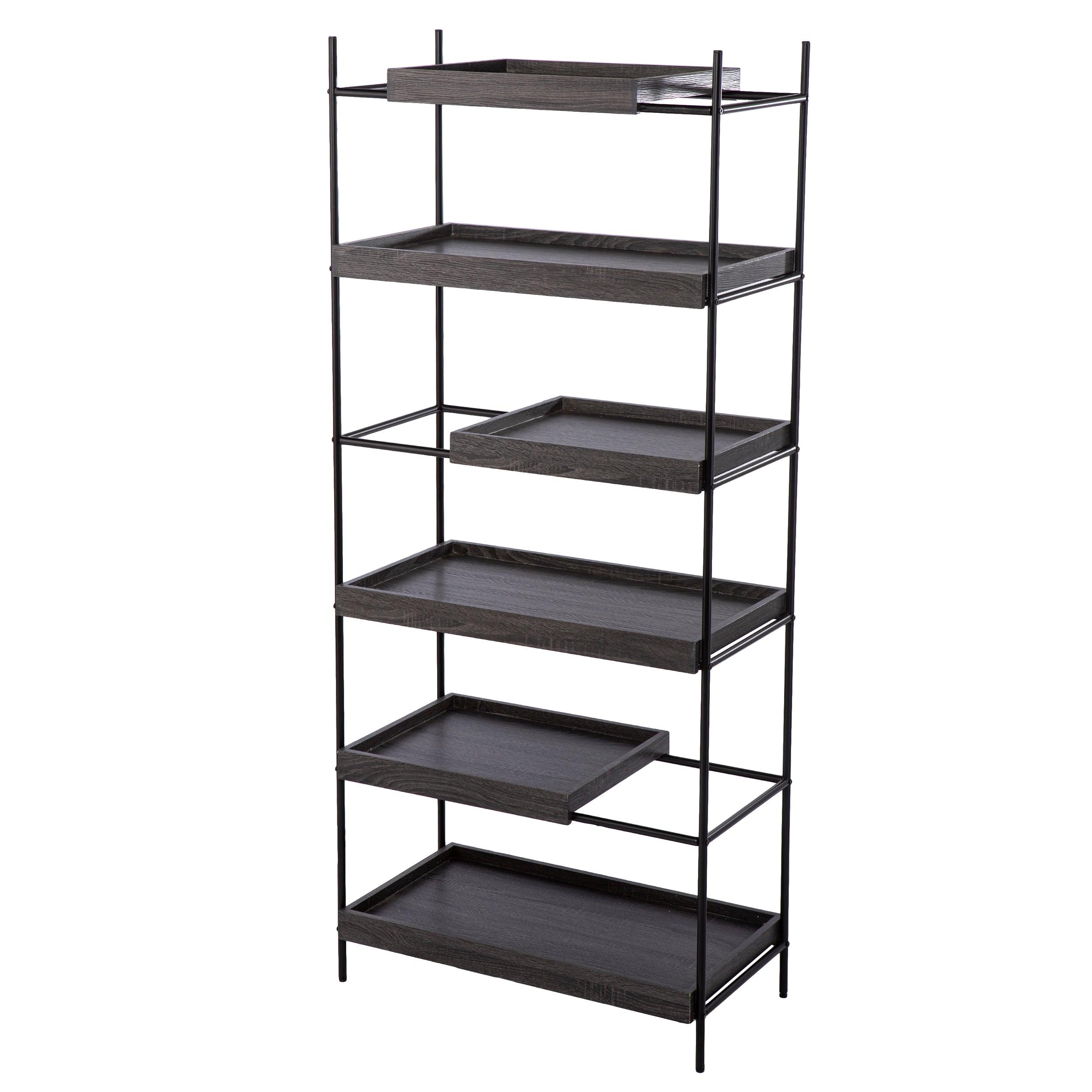 SEI Furniture Deckenly Etagere Bookcase - Thumbnail 3