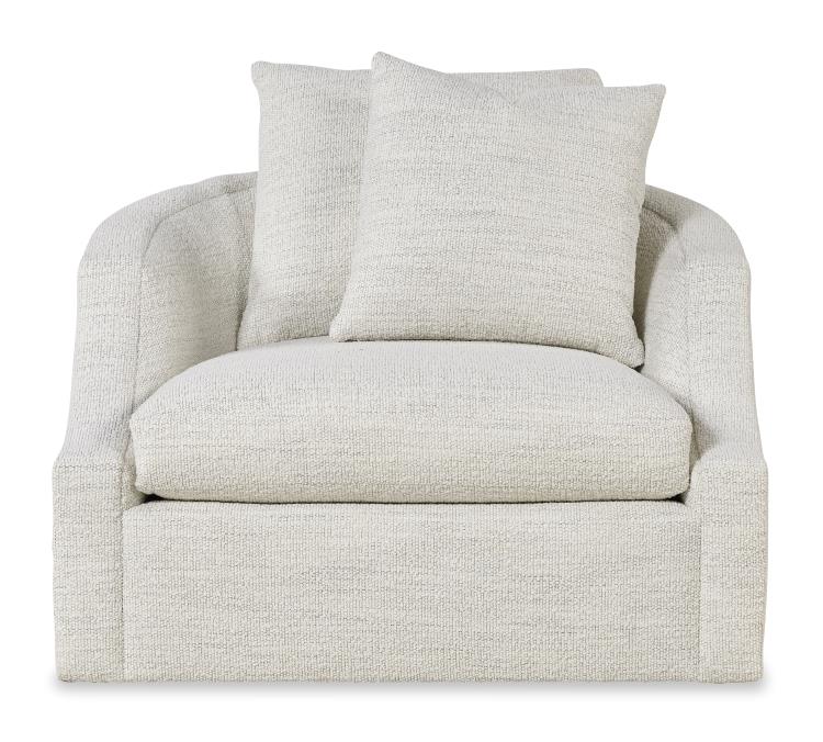American Home Furniture Century Tatum Swivel Chair In 71660L10