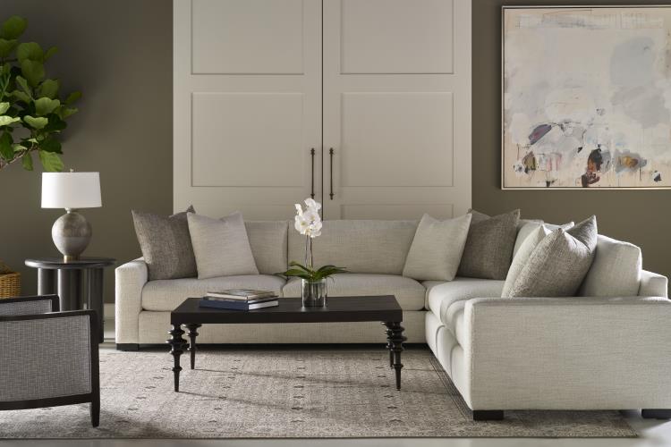 American Home Furniture Century Great Room 40D Two-Piece Sectional