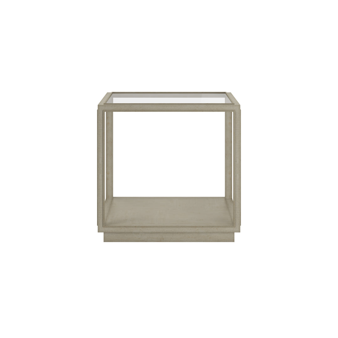 Glaze End Table-Bezel