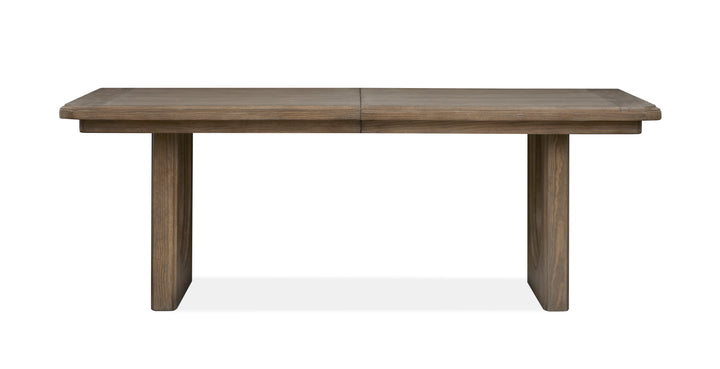 Westbourne Dark Umber Extendable Trestle Dining Table - D5888-21