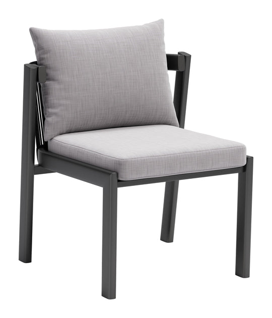Zuo Horizon Dining Chair (Set of 2) Gray OUTDOOR DINING CHAIRS