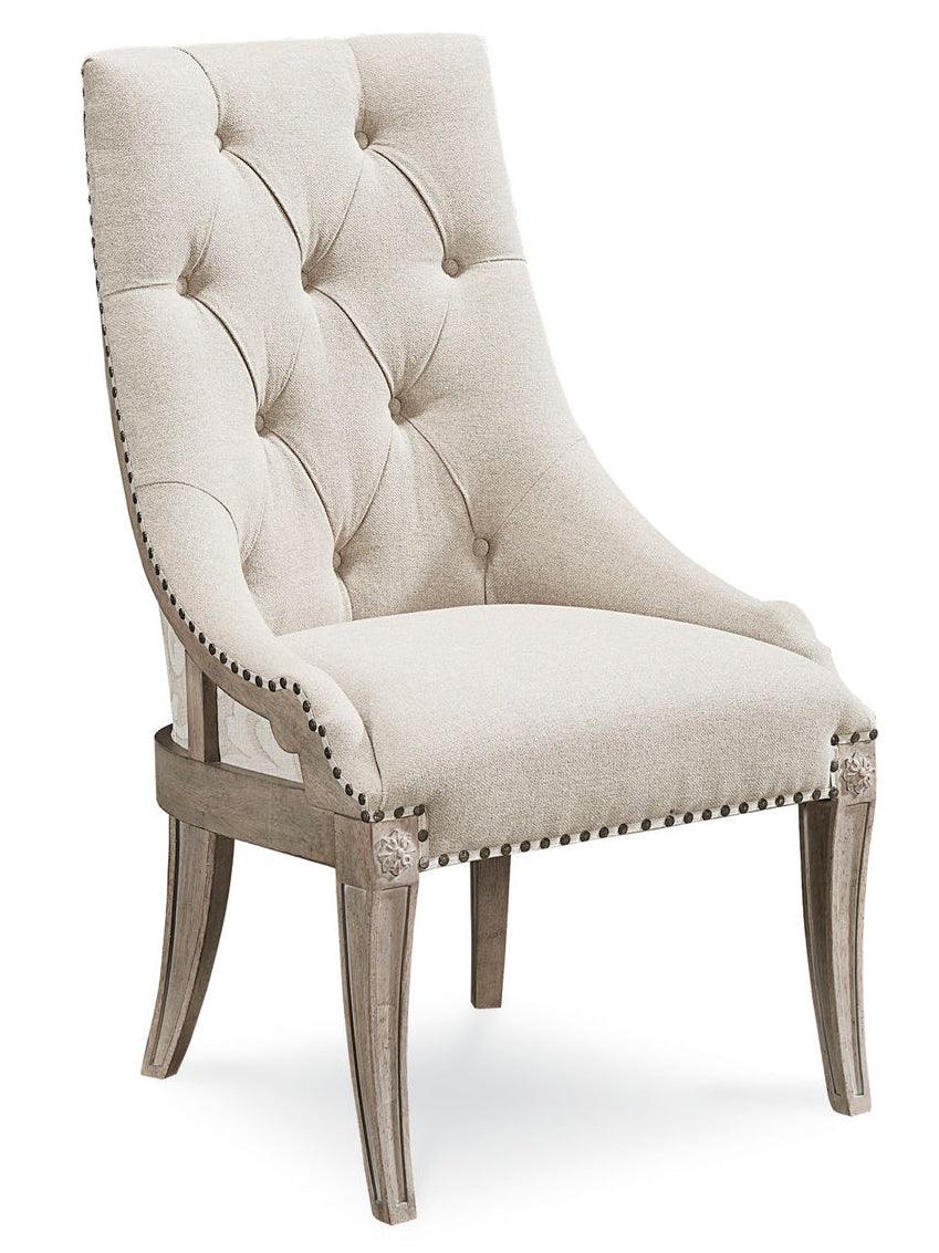 A.R.T. Furniture Arch Salvage Reeves Host Chair - Parch - Set of 2 DINING CHAIRS
