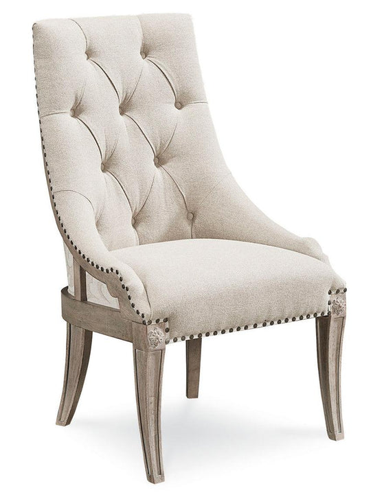 A.R.T. Furniture Arch Salvage Reeves Host Chair - Parch - Set of 2 DINING CHAIRS
