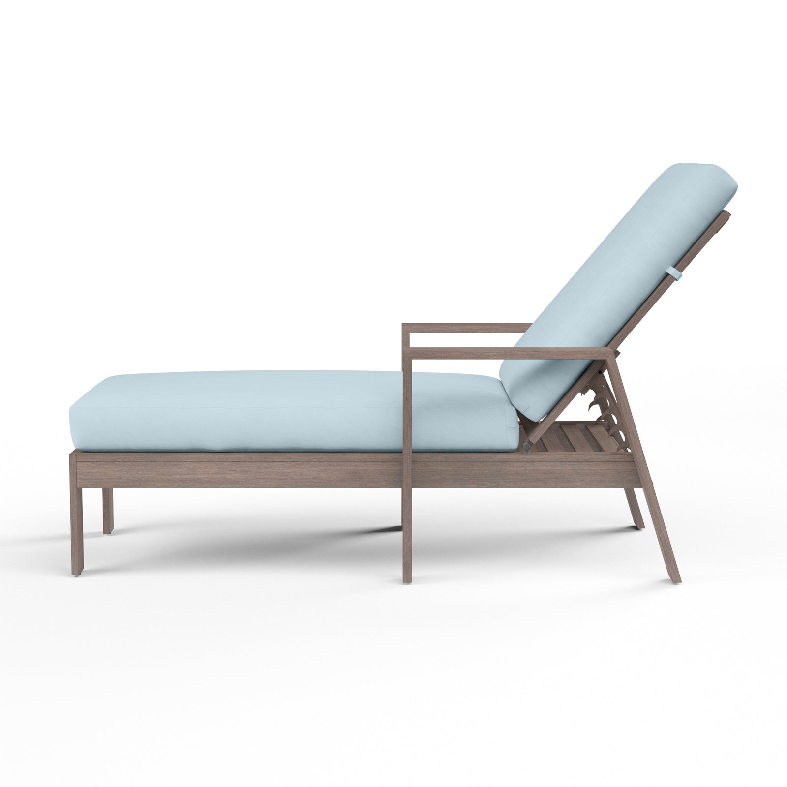 Laguna Chaise Lounge in Canvas Skyline, No Welt