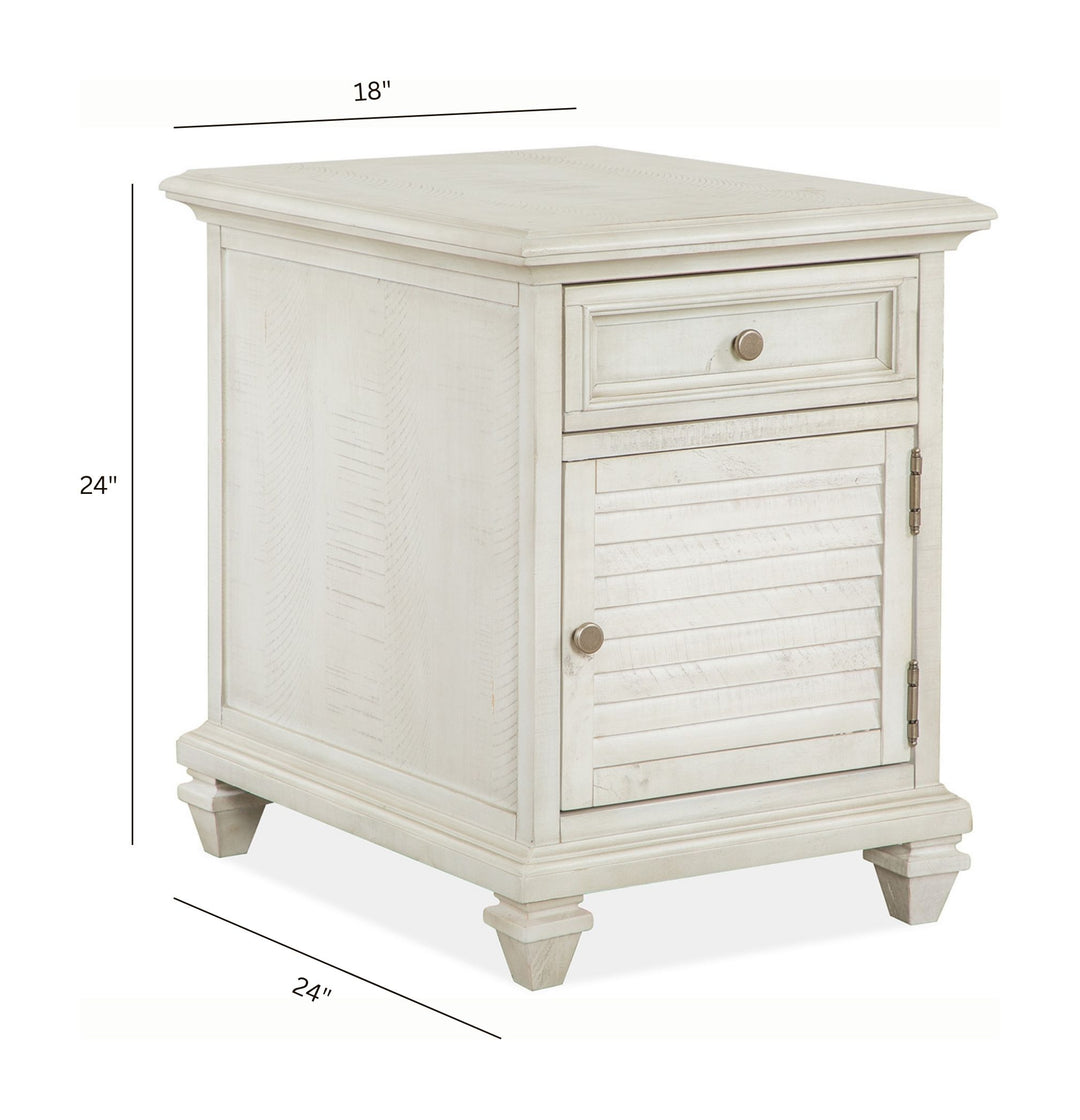 Newport Alabaster Chairside End Table - T5430-10