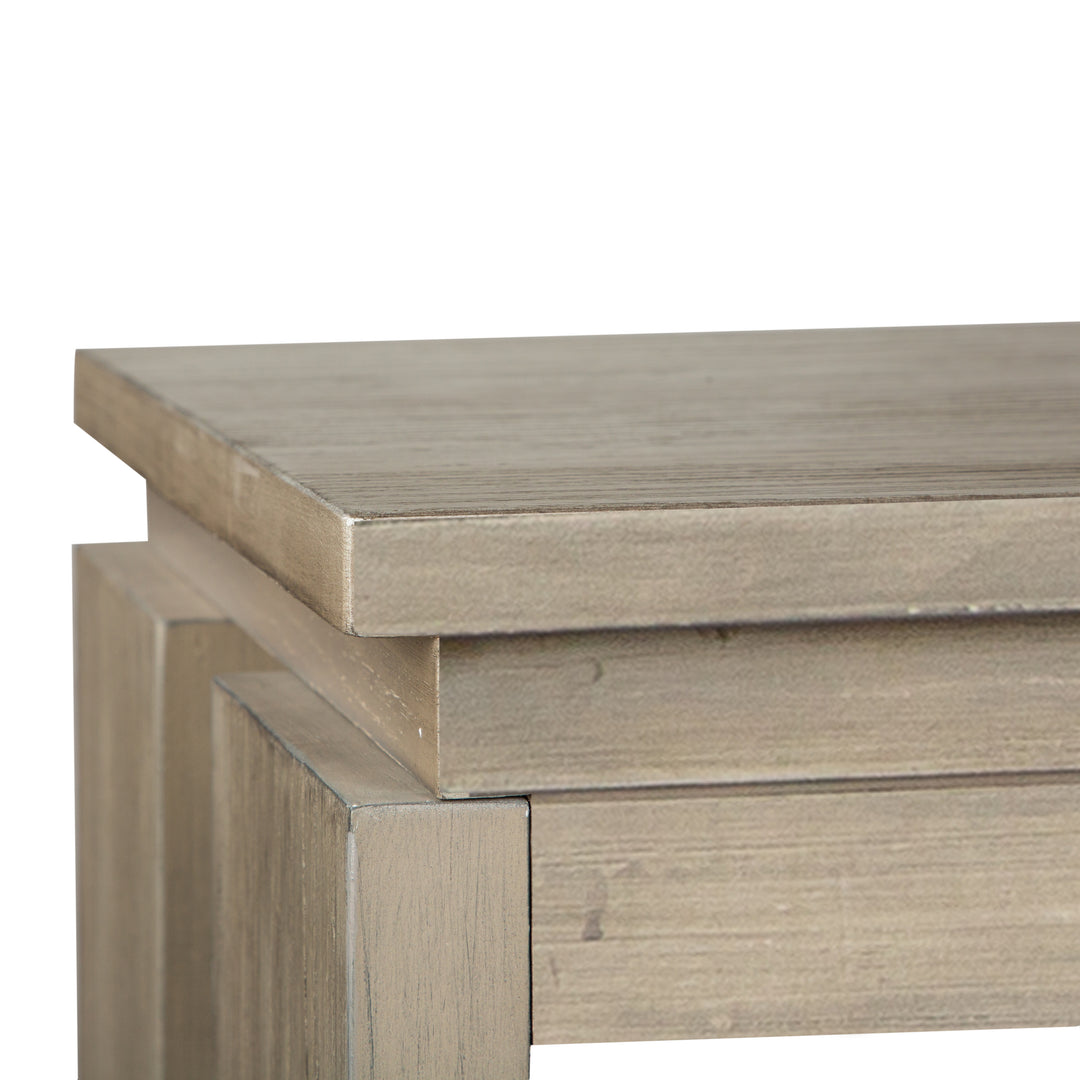 Conrad Stone Harbor Grey Rectangular Sofa Table - T5865-73