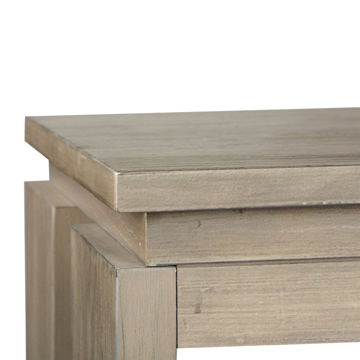 Conrad Stone Harbor Grey Rectangular Sofa Table - T5865-73