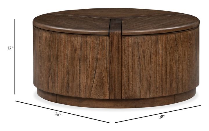 Connolly Brown Lift Top Cocktail Table - T6499-50