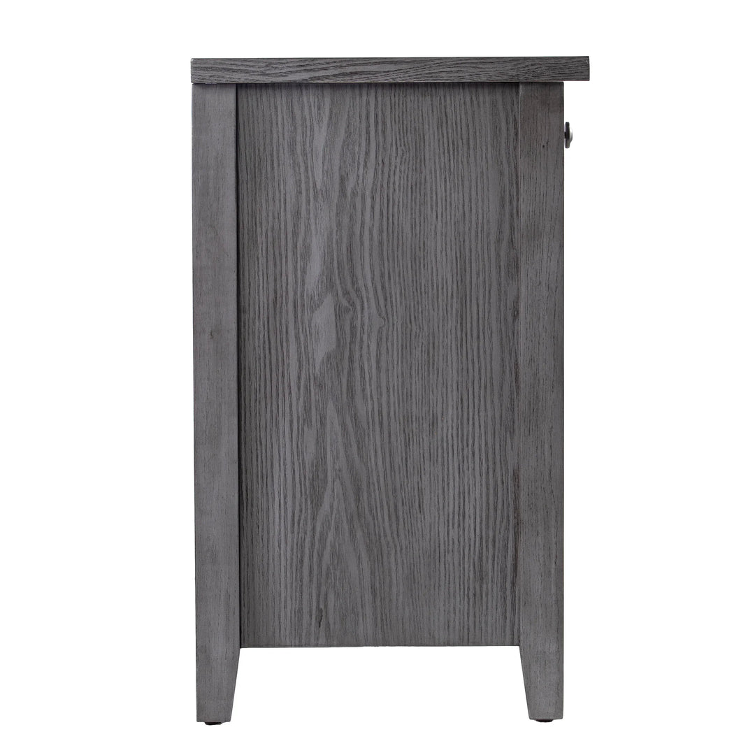 Edderton Media Console w/ Storage - AmericanHomeFurniture