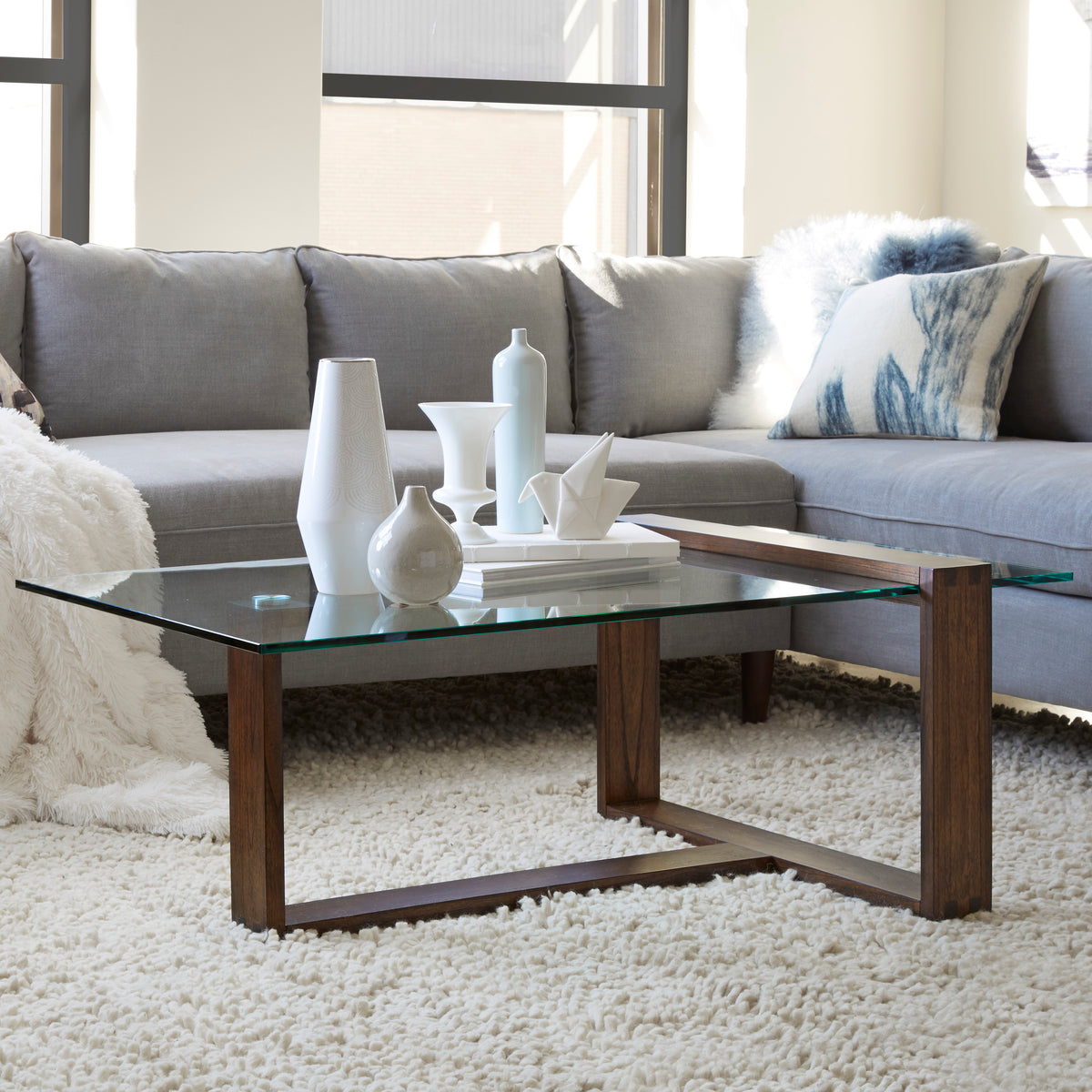 Bristow Acorn Rectangular Cocktail Table - T4527-43