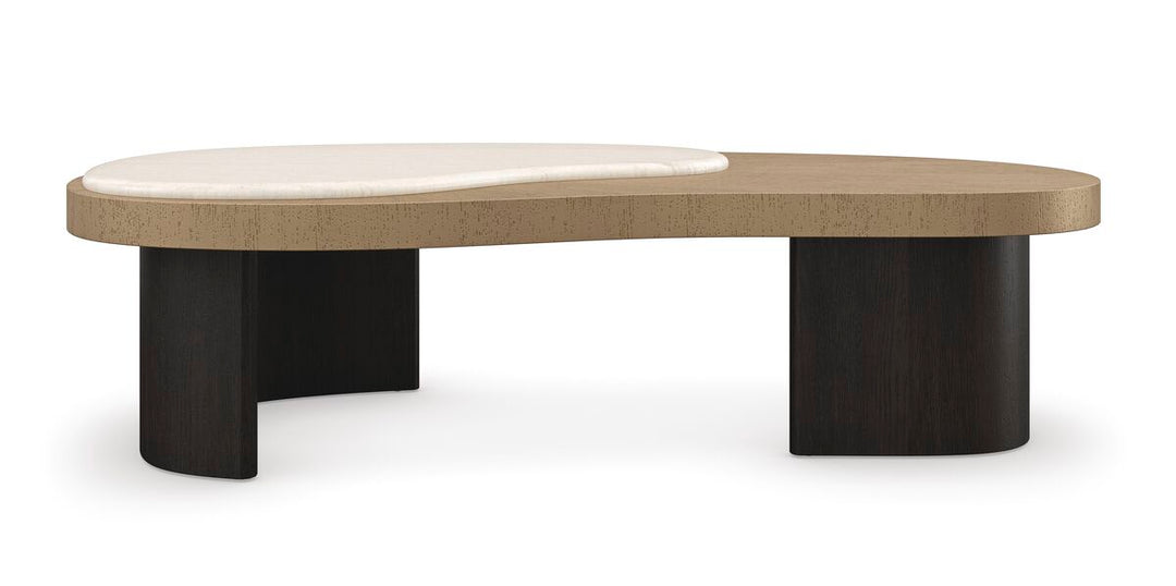 Modern Principles Contrast Cocktail Table - AmericanHomeFurniture