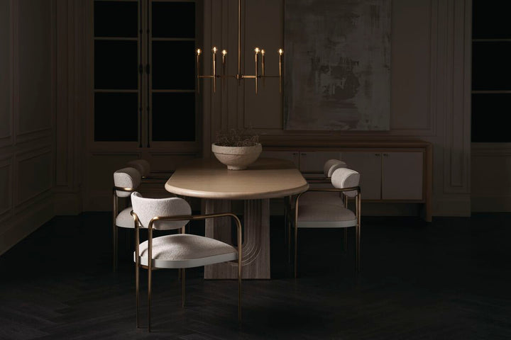 Modern Principles Emphasis Dining Table - AmericanHomeFurniture