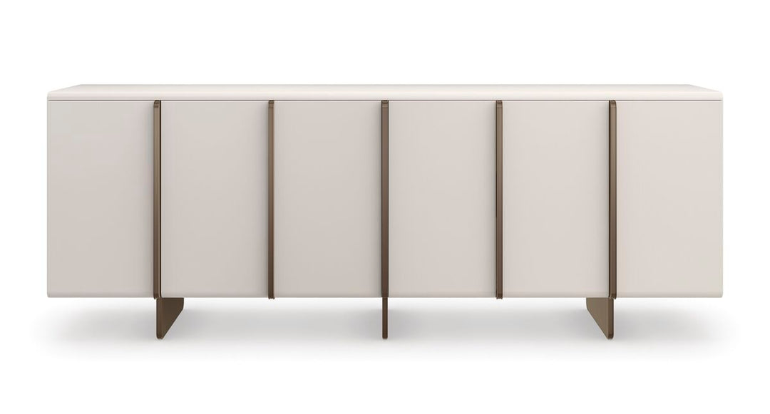 Modern Principles Emphasis Credenza - AmericanHomeFurniture