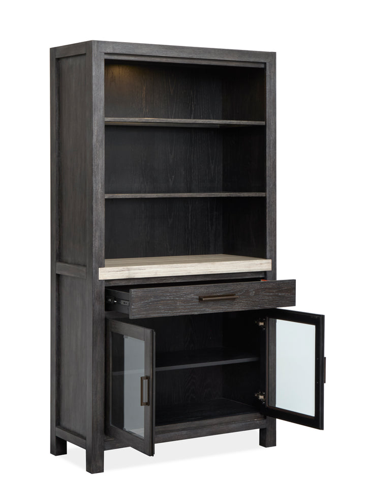Plum Creek Ravenwood Black Display Cabinet - D5990-08