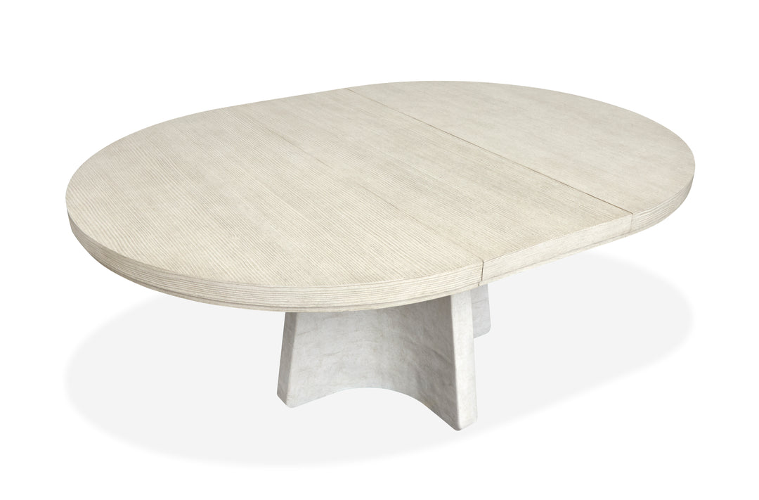 Lorelei Misty Cloud Extendable 54" Round Dining Table - D5893-24