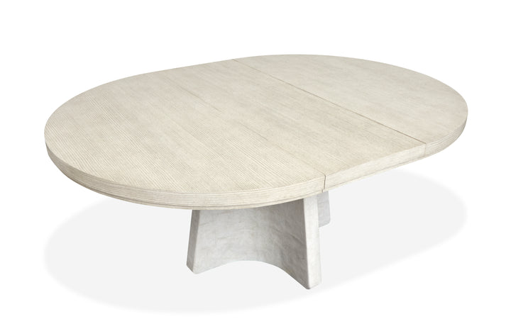 Lorelei Misty Cloud Extendable 54" Round Dining Table - D5893-24