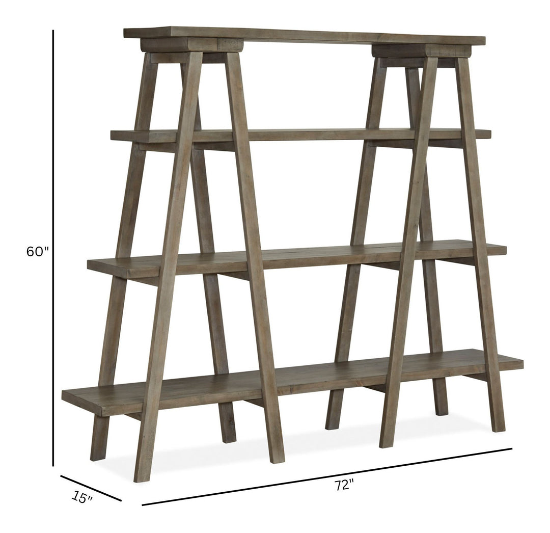 Lancaster Dovetail Grey Bookshelf - H4352-23
