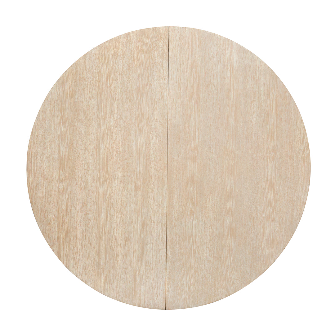 Echo Isles Sea Pearl And Driftwood Extendable 54" Round Dining Table - D6310-24
