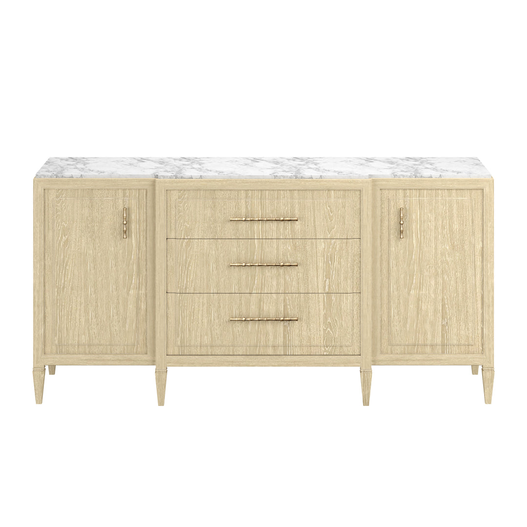Eave Credenza w/stone top