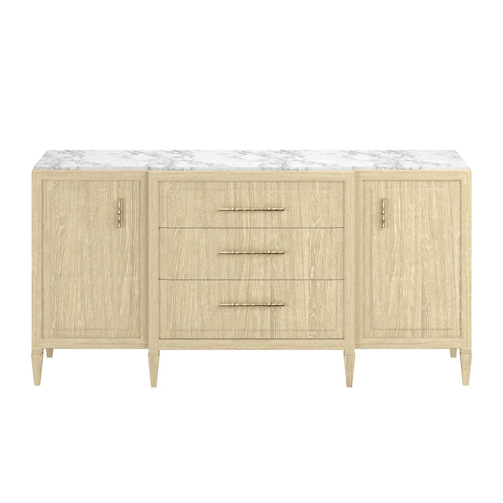 Eave Credenza w/stone top