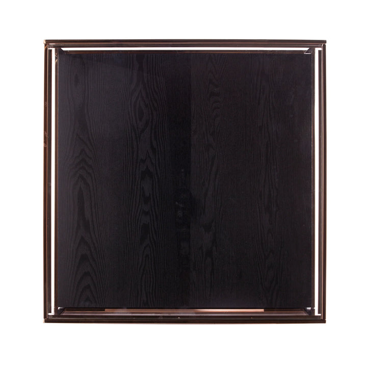 Lexina Glass-Top Cocktail Table - AmericanHomeFurniture