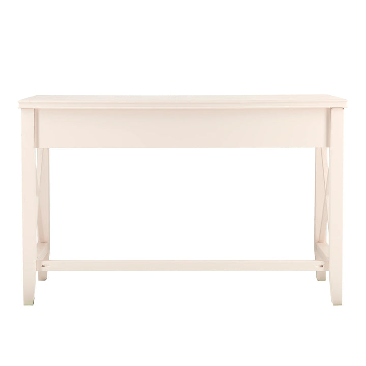 Larksmill Writing Desk - Modern Farmhouse Style - Off-White - AmericanHomeFurniture