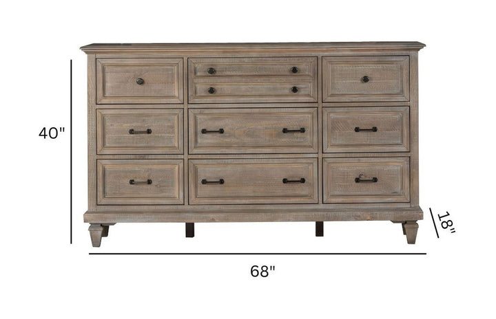 Lancaster Dovetail Grey Drawer Dresser - B4352-20