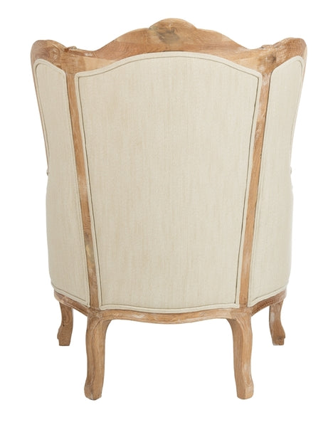 Fallon Linen Wing Chair