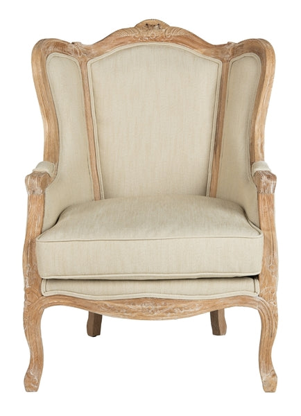 Fallon Linen Wing Chair