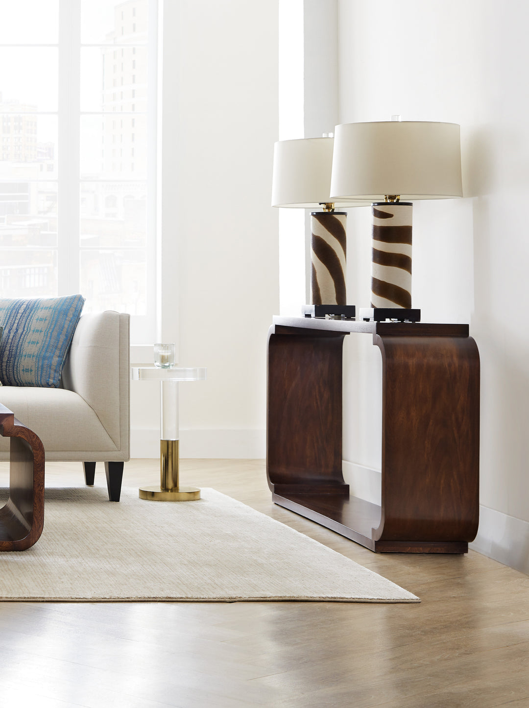 American Home Furniture Hooker Furniture Melange Kingston Console Table