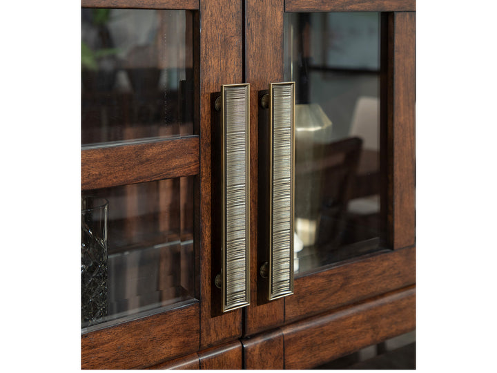 Reena Rich Brown Display Cabinet - D6518-08