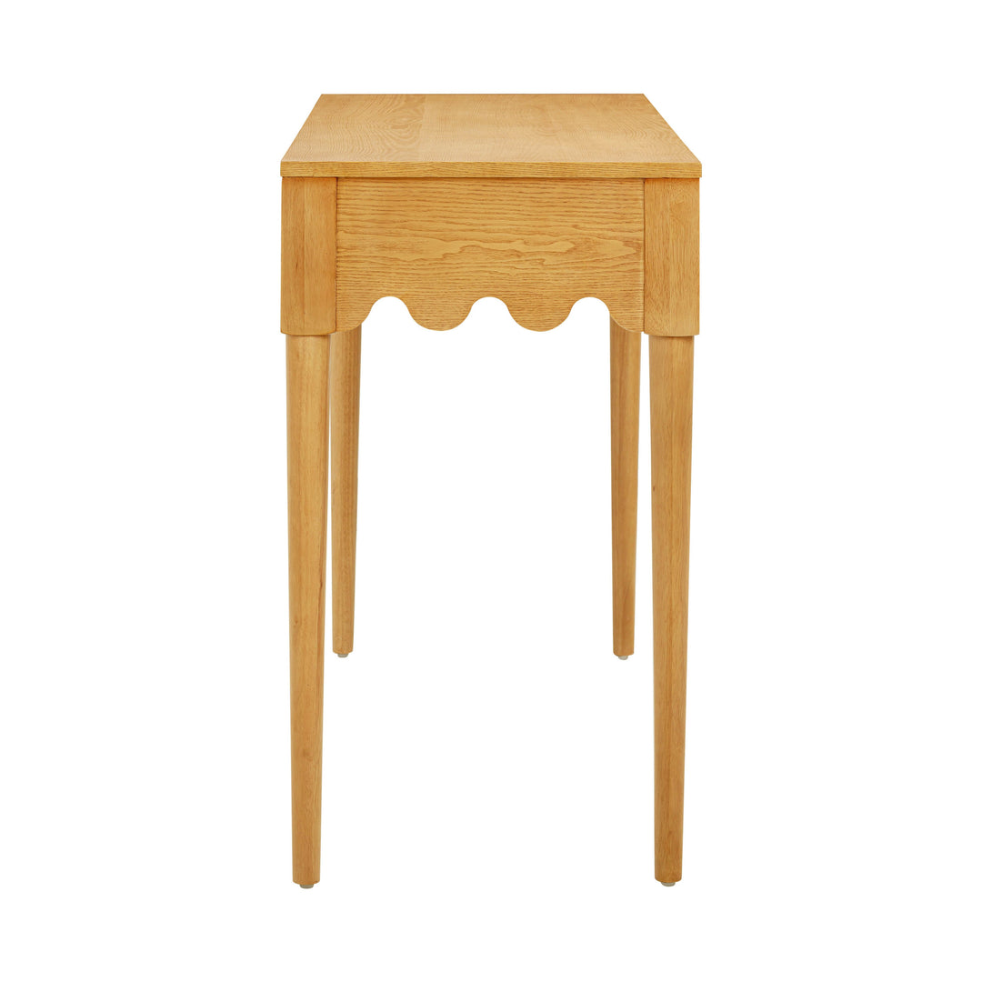 TOV Furniture Oodle Natural Ash 2-Drawer Desk DESKS