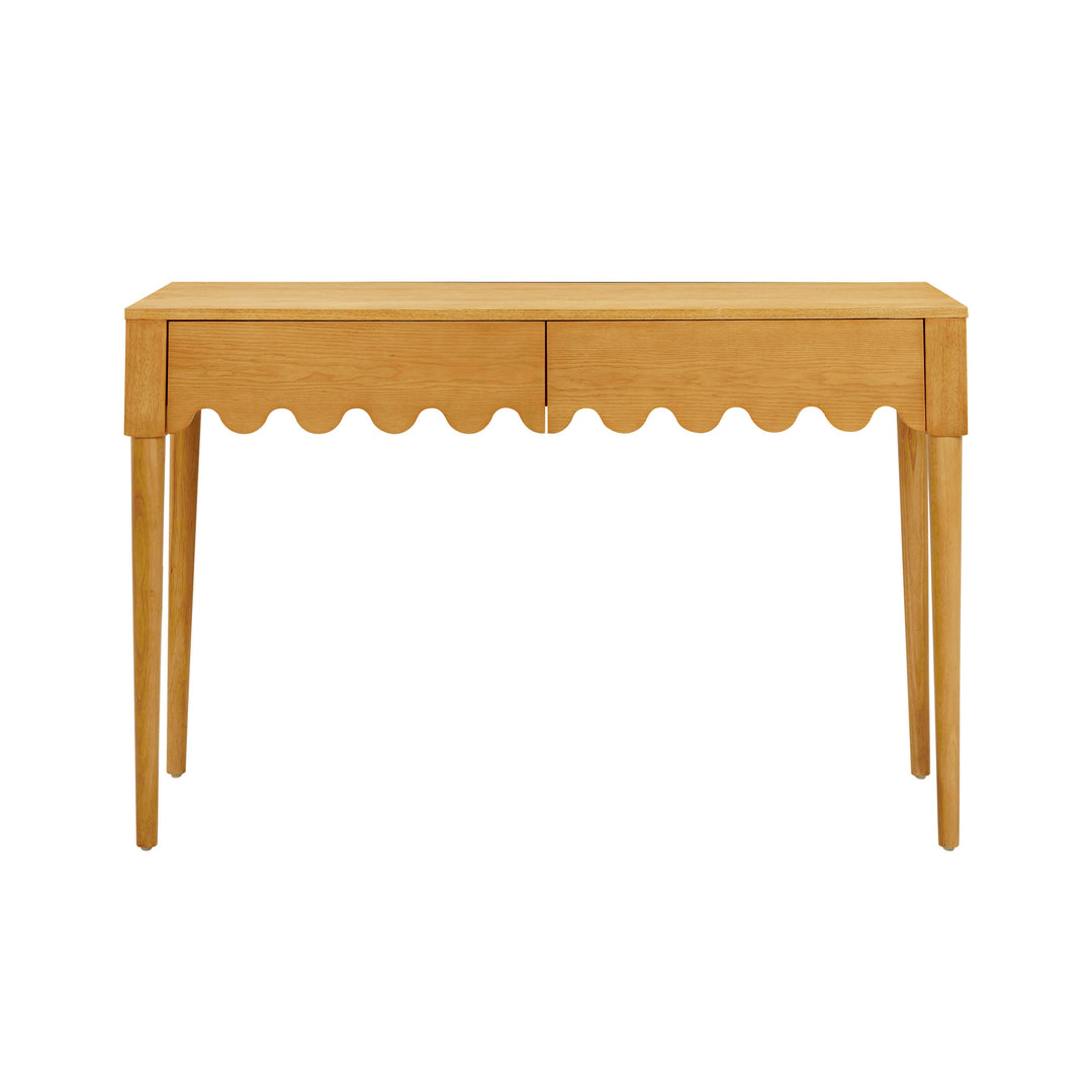 TOV Furniture Oodle Natural Ash 2-Drawer Desk DESKS