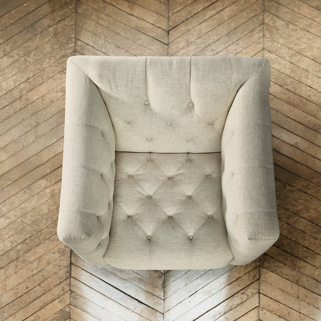 35.25"D x 33.75"W x 30.75"H/Beige