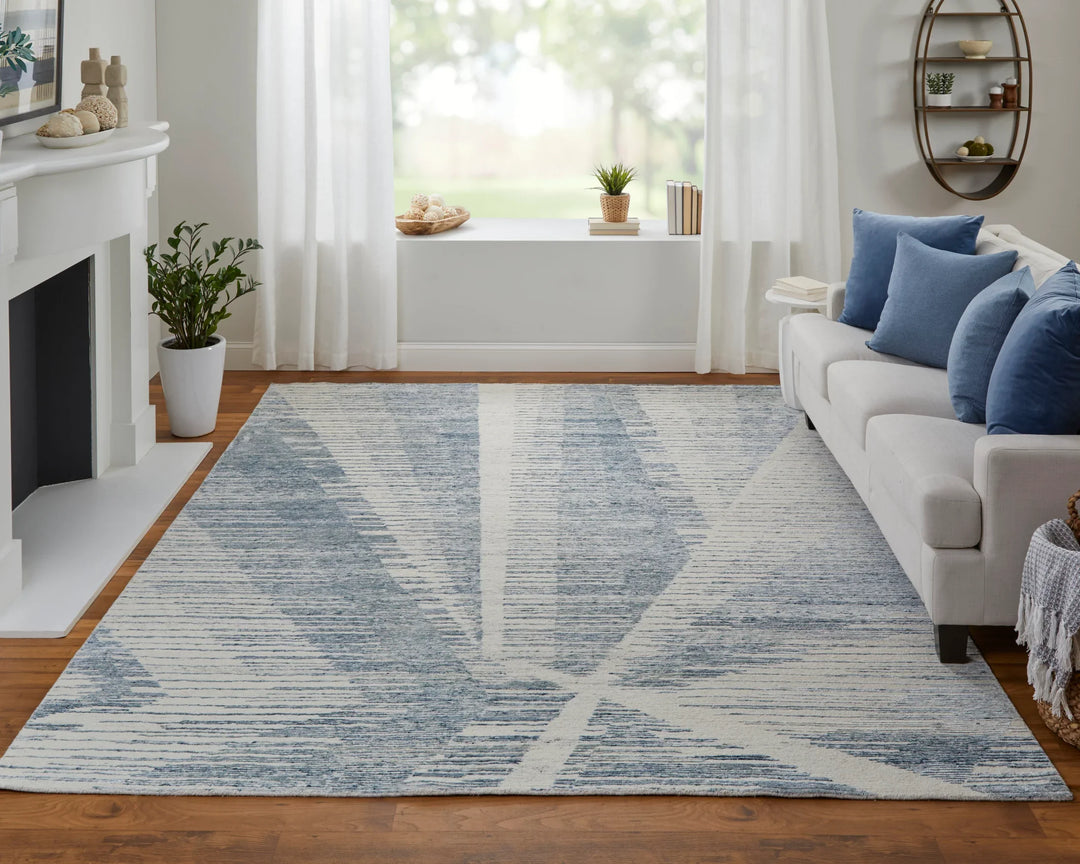 Rectangle/Blue-Ivory