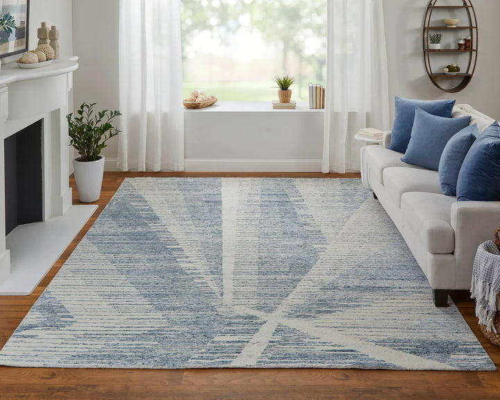 Rectangle/Blue-Ivory