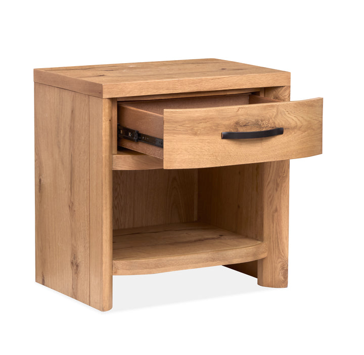 Laramie Honey Wheat Open Nightstand - B6433-05