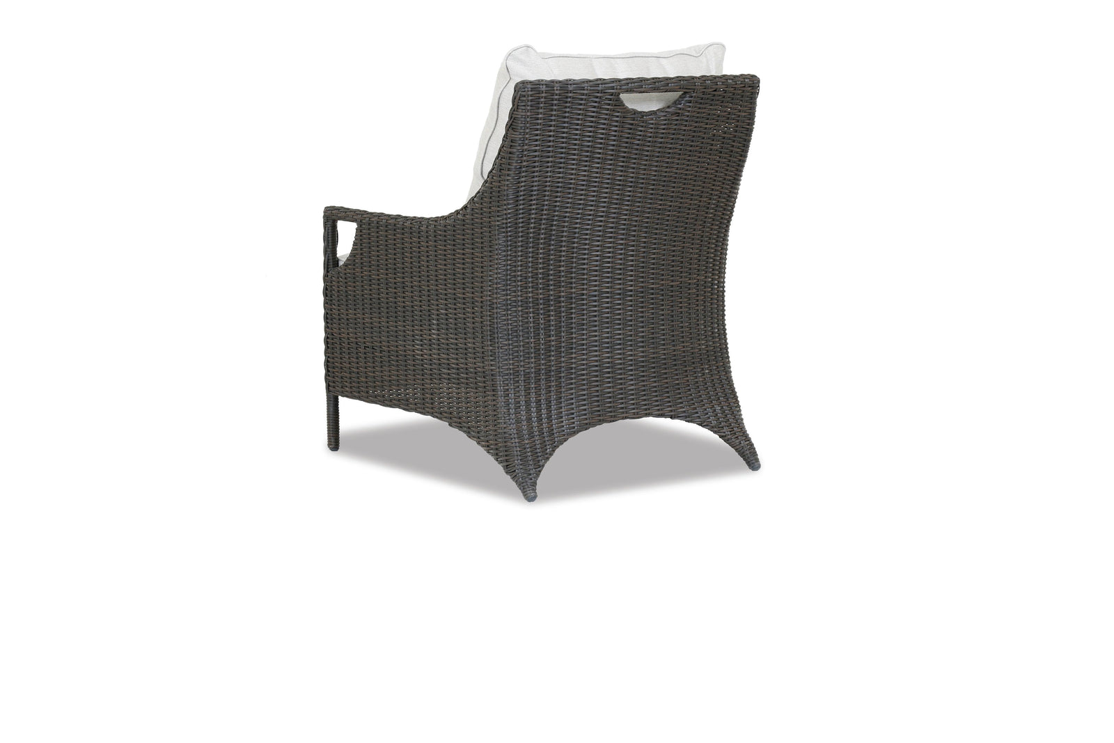 Sunset West Lagos Club Chair in Cast Silver, No Welt OUTDOOR CHAISE LOUNGES