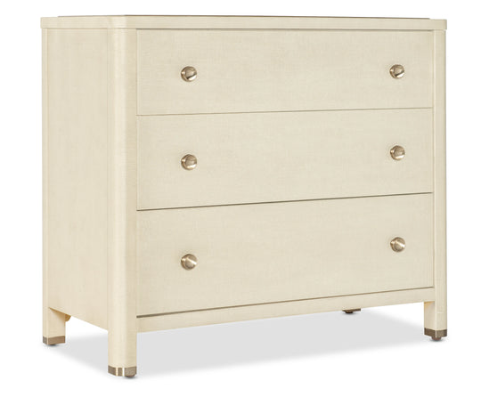 American Home Furniture Hooker Furniture Archives Raffia Three-Drawer Chest
