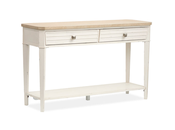 Echo Isles Sea Pearl And Driftwood Rectangular Sofa Table - T6310-73