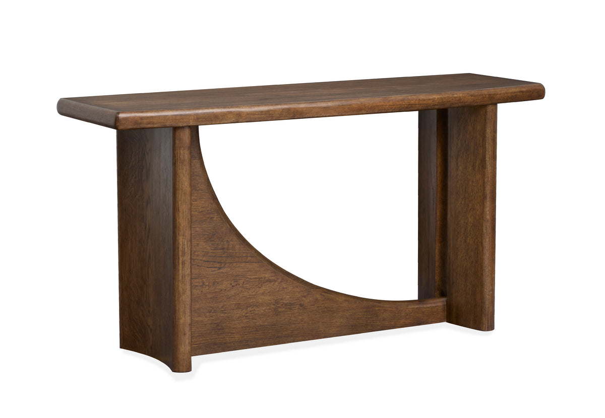 Phoebe Sienna Brown Rectangular Sofa Table - T6385-73