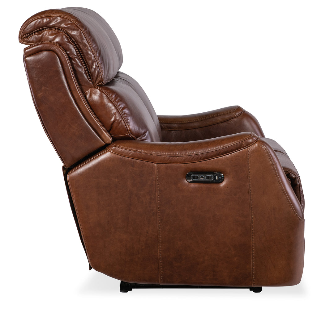 American Home Furniture | Hooker Furniture - Harlan Zero Gravity Power Loveseat w/Power Headrest