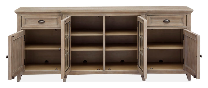 Paxton Place Dovetail Grey 80" Console - E4805-08
