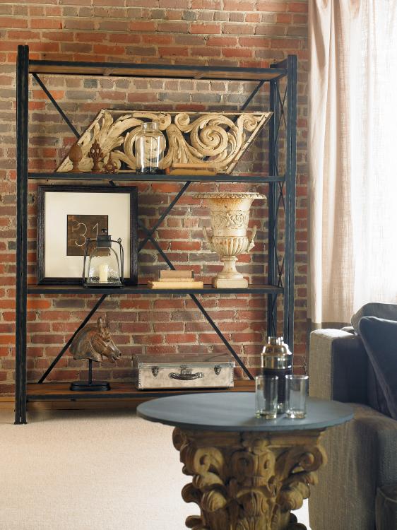 American Home Furniture | Century - Monarch Sheffield Factory Shelving Tower