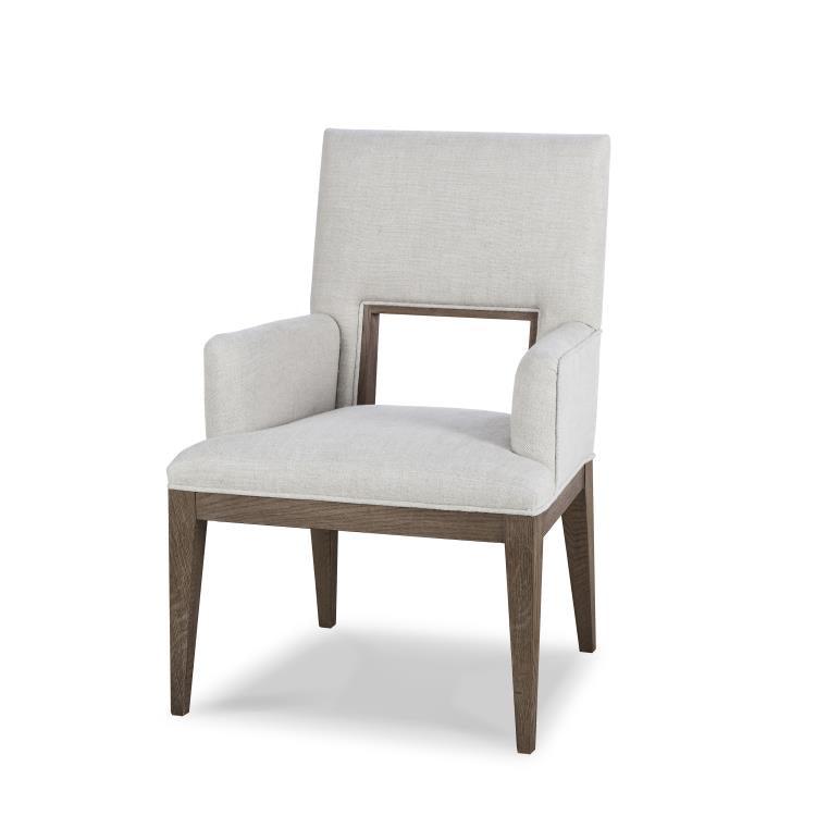 Century - Kendall Oak Arm Chair - MN5378A | American Home Furniture